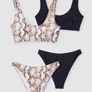 NWT Scoop Neck Bikini Set of 2! size 2